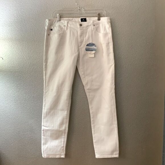 AG Adriano Goldschmeid jeans The prima Ankle Cigarette Ankle NWT women sz 31R - Picture 12 of 12